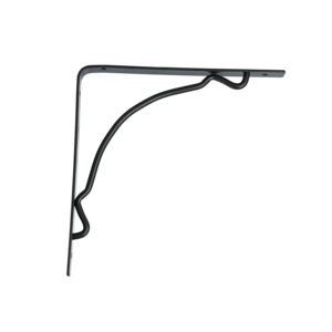SHELF BRACKET 8" VENETIAN STYLE BLACK SHELF BRACKET 8" VENETIAN STYLE BLACK